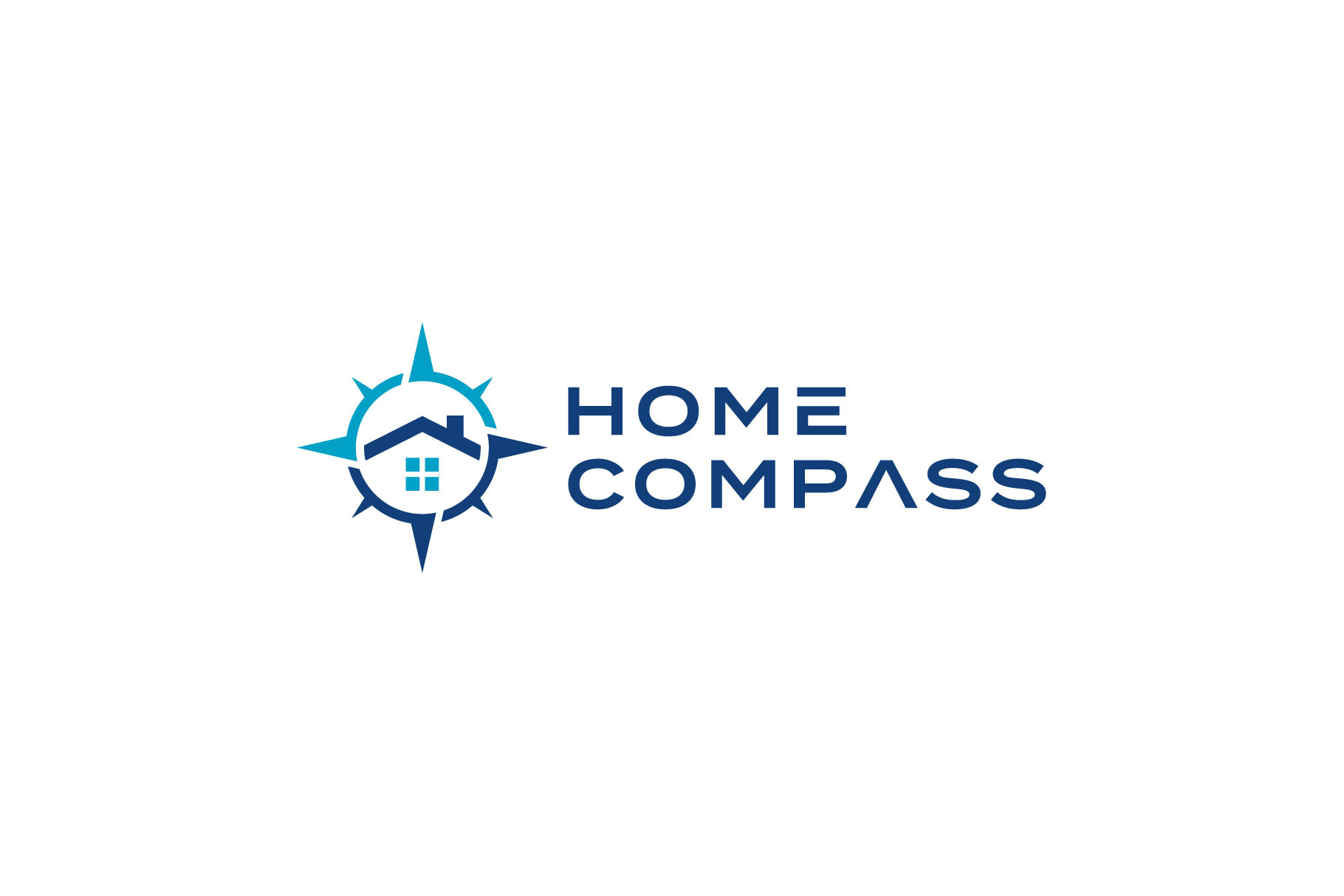 compass and home logo vector design | Branding & Logo Templates ...