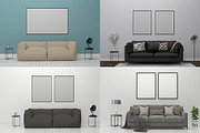 Interior Living Room Mockup Vol-17, a Household Mockup by shahsoft (Thumbnail 2 of 3)