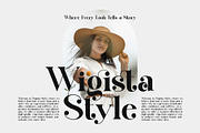 Milgis Elegant Serif Font, a Serif Font by Perfectype (Thumbnail 5 of 7)