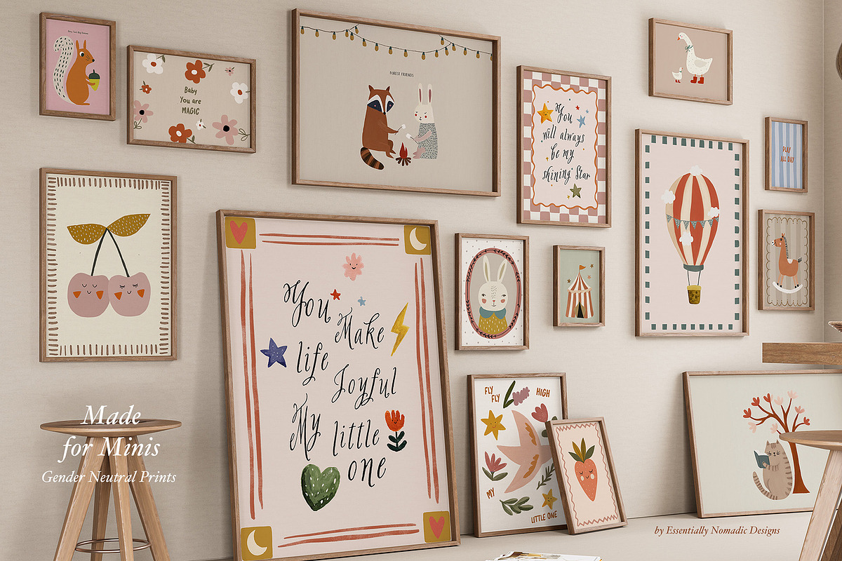 100 Nursery Prints - Made for Minis, a Background Graphic by Essentially Nomadic (Photo 2 of 12)