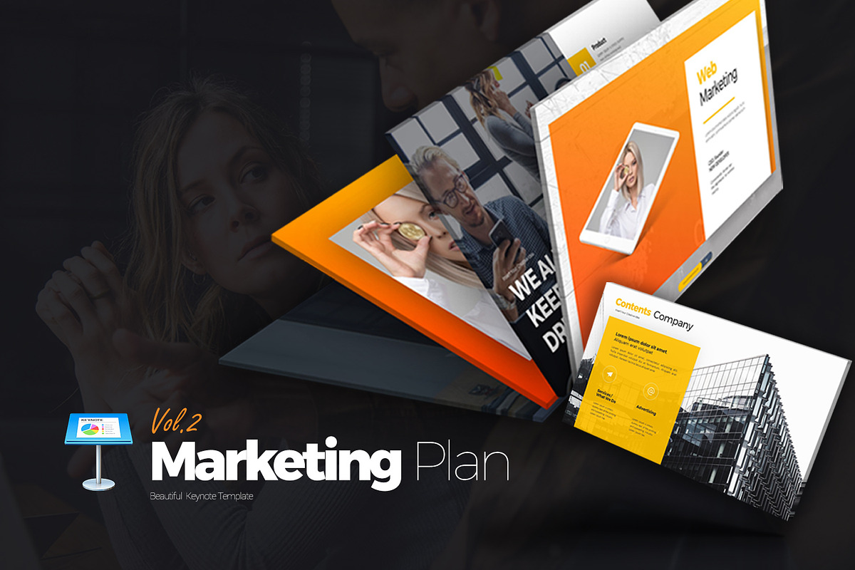 Marketing Plan Vol 2 Keynote, a Presentation Template by Stock Shape (Photo 7 of 7)
