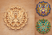 Dog 3D Mandala - SVG laser cut files, an Object Graphic by Arshad Ali (Thumbnail 8 of 8)