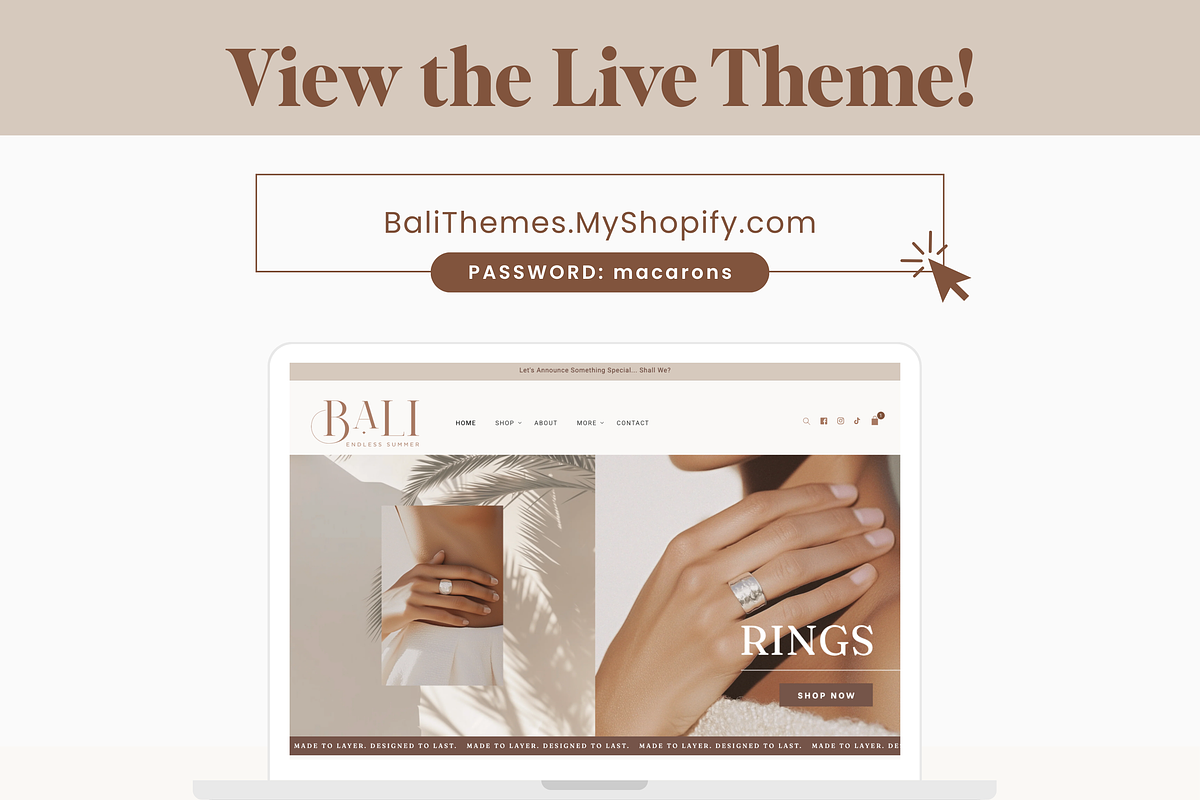 Neutral Shopify Theme for Jewelry preview 5