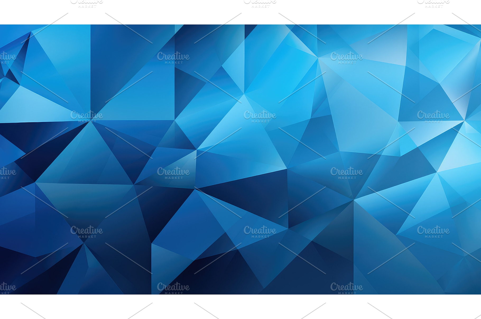 shape blue background triangle ai, an Abstract Photo by pikepicture