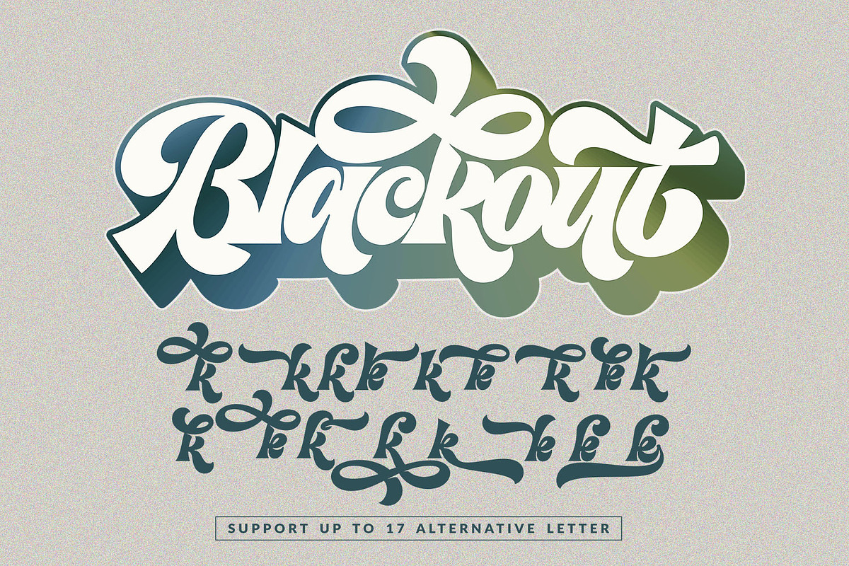 Gallantic - Vintage Retro Font, a Serif Font by Subectype Studio (Photo 3 of 9)