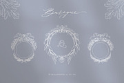 Vintage and classic wedding crest, a Decorative Illustration by Summer Nightingale Art (Thumbnail 4 of 6)