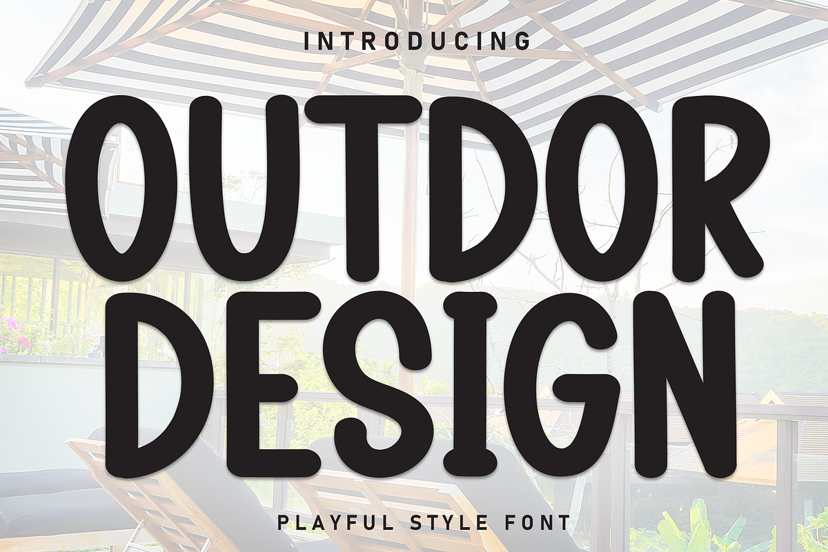 Outdor Design | Script Font, a Script Font by Scratchones (Photo 1 of 8)