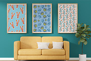 SEA MONSTERS, a Pattern Graphic by MSNTY STUDIOX (Thumbnail 16 of 30)