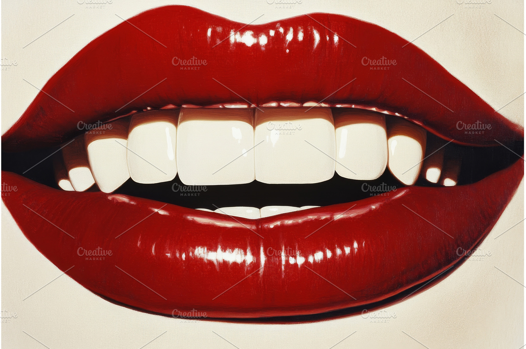 A beautiful young woman's teeth are, a Person Photo by ZinetroN