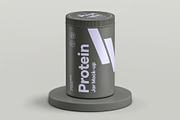 Protein Tall Jar Mock-up, a Packaging Mockup by zippypixelstudio (Thumbnail 2 of 12)
