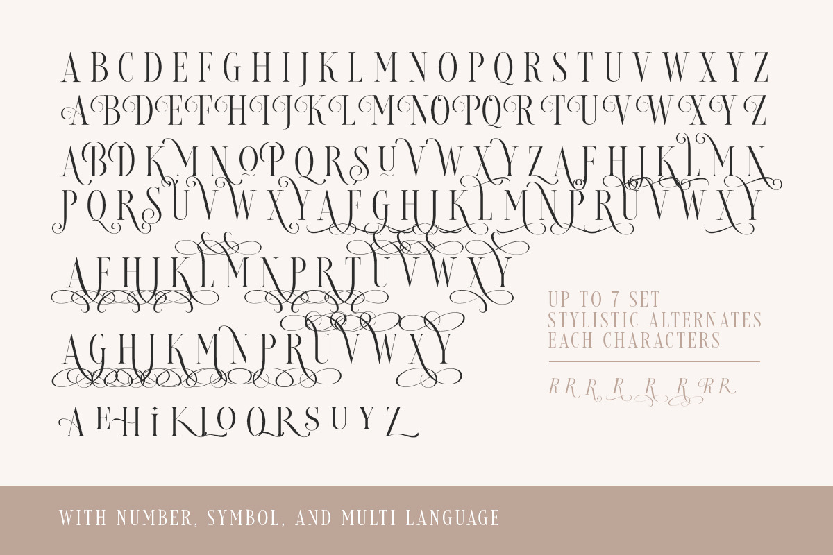 Loverica - Modern Condensed Serif, a Serif Font by Sarid Ezra (Photo 9 of 9)