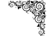 Elegant Vintage Floral Corner Frame, a Decorative Illustration by Designer_Momina (Thumbnail 8 of 21)