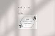 Eucalyptus & Geometric Wedding Suite, an Invitation Template by Azka Creative (Thumbnail 4 of 4)