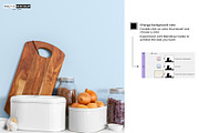 Kitchen Tins Mockup, a Household Mockup by Pret-a-Mockup (Thumbnail 4 of 9)