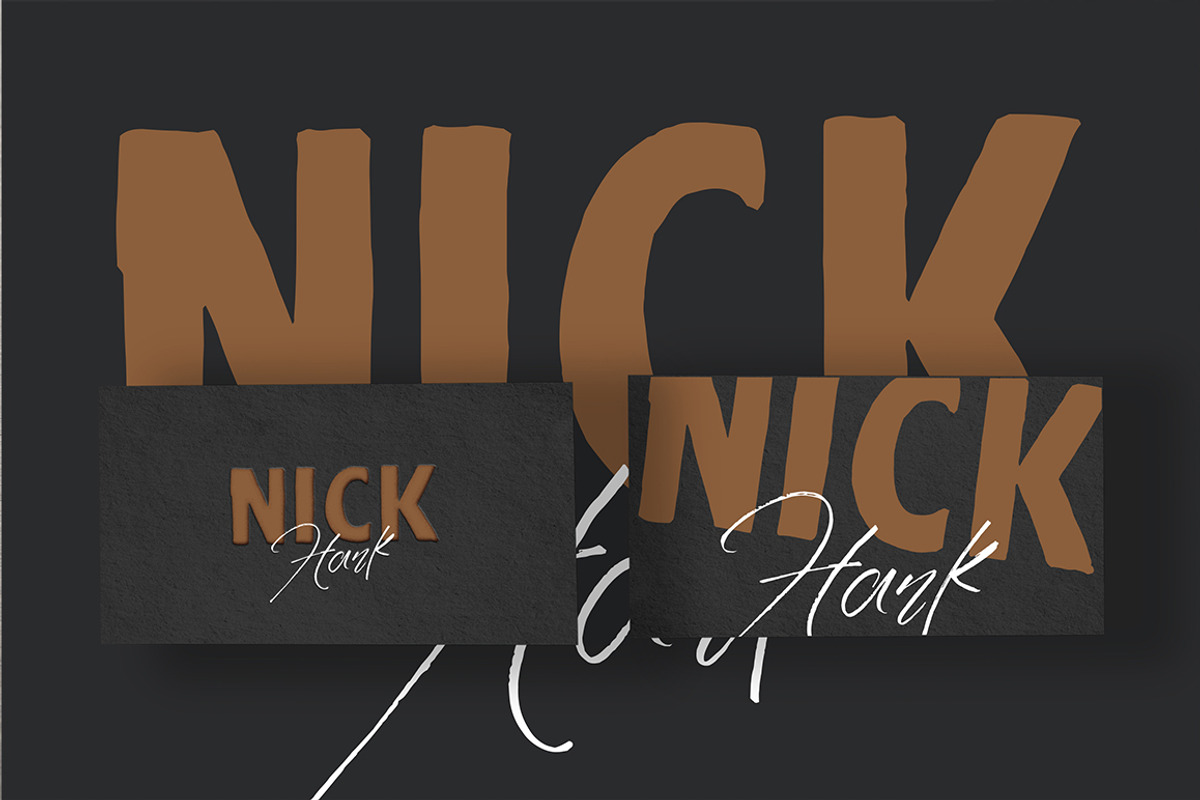 Bullstander 6 Font Set - 60% OFF, a Script Font by Dirtyline Studio (Photo 16 of 16)