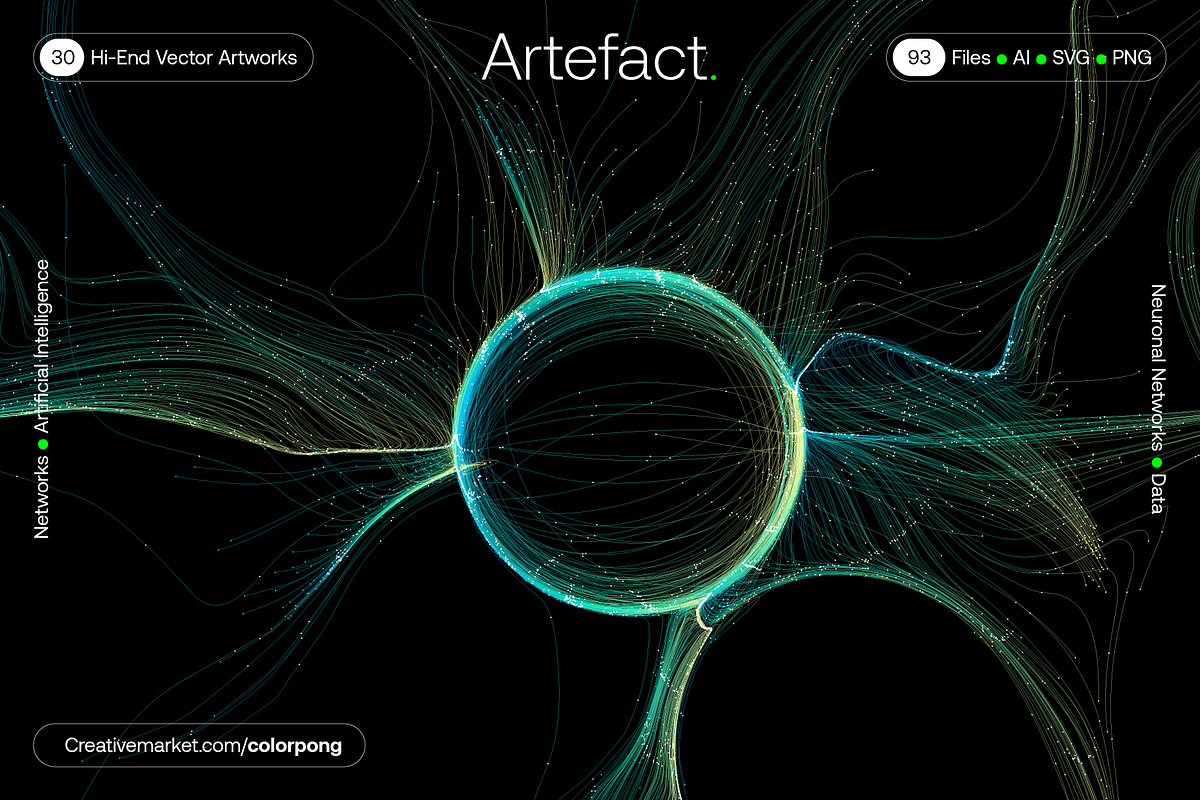 Artefact – Vector Bundle, a Technology Illustration by Colorpong (Photo 4 of 17)