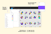 Xollsy Flat Vector Illustrations, an Empty State Illustration by Welovegraphics (Thumbnail 6 of 7)