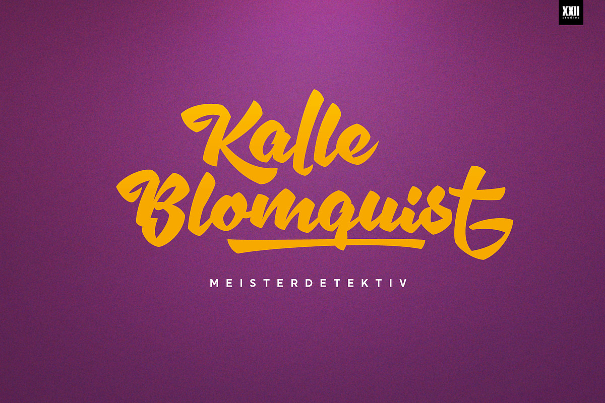 XXII Awesome Script, a Script Font by Doubletwo Studios (Photo 9 of 11)