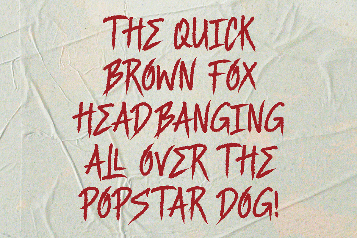 Saxohan Brush, a Handwritten Font by Eltypesstudio (Photo 10 of 10)