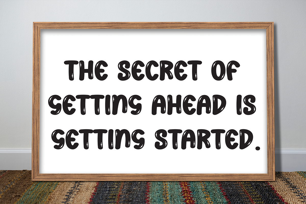 Bubble Dream | Script Font, a Script Font by Scratchones (Photo 3 of 8)