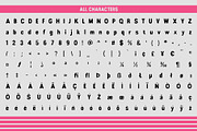 Demine Blur, a Sans Serif Font by Craft Supply Co. (Thumbnail 8 of 8)