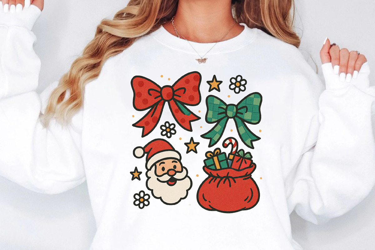 Santa Christmas Coquette Png, an Illustration by Designworld (Photo 3 of 5)