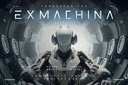 Cybernex – Futuristic Display Font, a Sans Serif Font by Vadovastd (Thumbnail 6 of 7)