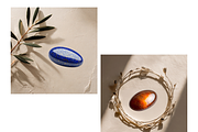 Jewelry Flat Lay Mockup Backgrounds, a Merchandise Mockup by LA Design (Thumbnail 10 of 10)