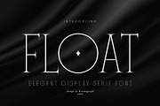 Float – Elegant Display Serif, a Serif Font by Krismagraph (Thumbnail 1 of 12)