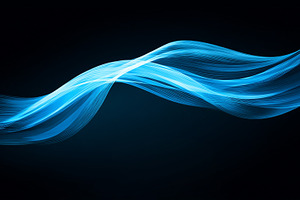 Abstract blue energy light wave, a Background Photo by MistyDay