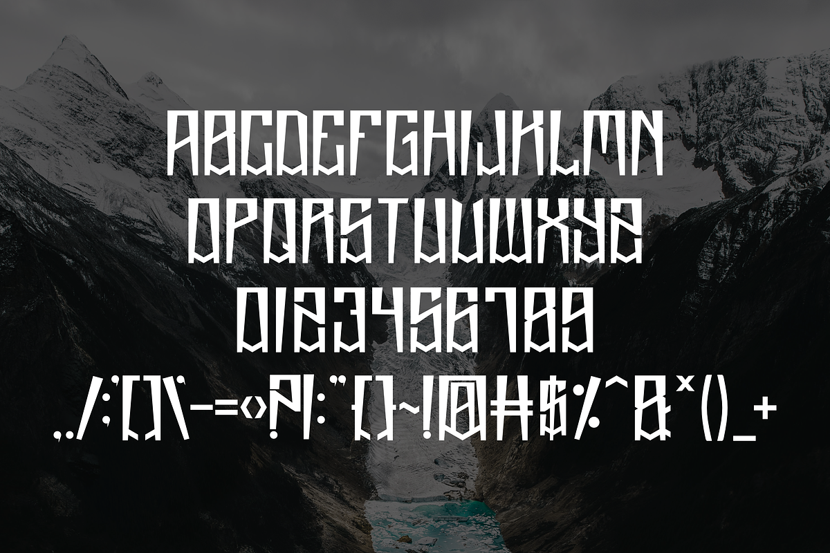 Delmokin-Bold, a Sans Serif Font by riotama85 (Photo 4 of 5)