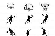 Sports Silhouette Clipart, Football, a Sport Illustration by BrushstrokeArtGB (Thumbnail 3 of 9)
