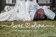 Jaime Bella - Wedding Heart Font, a Script Font by Jimtype Studio (Thumbnail 7 of 10)