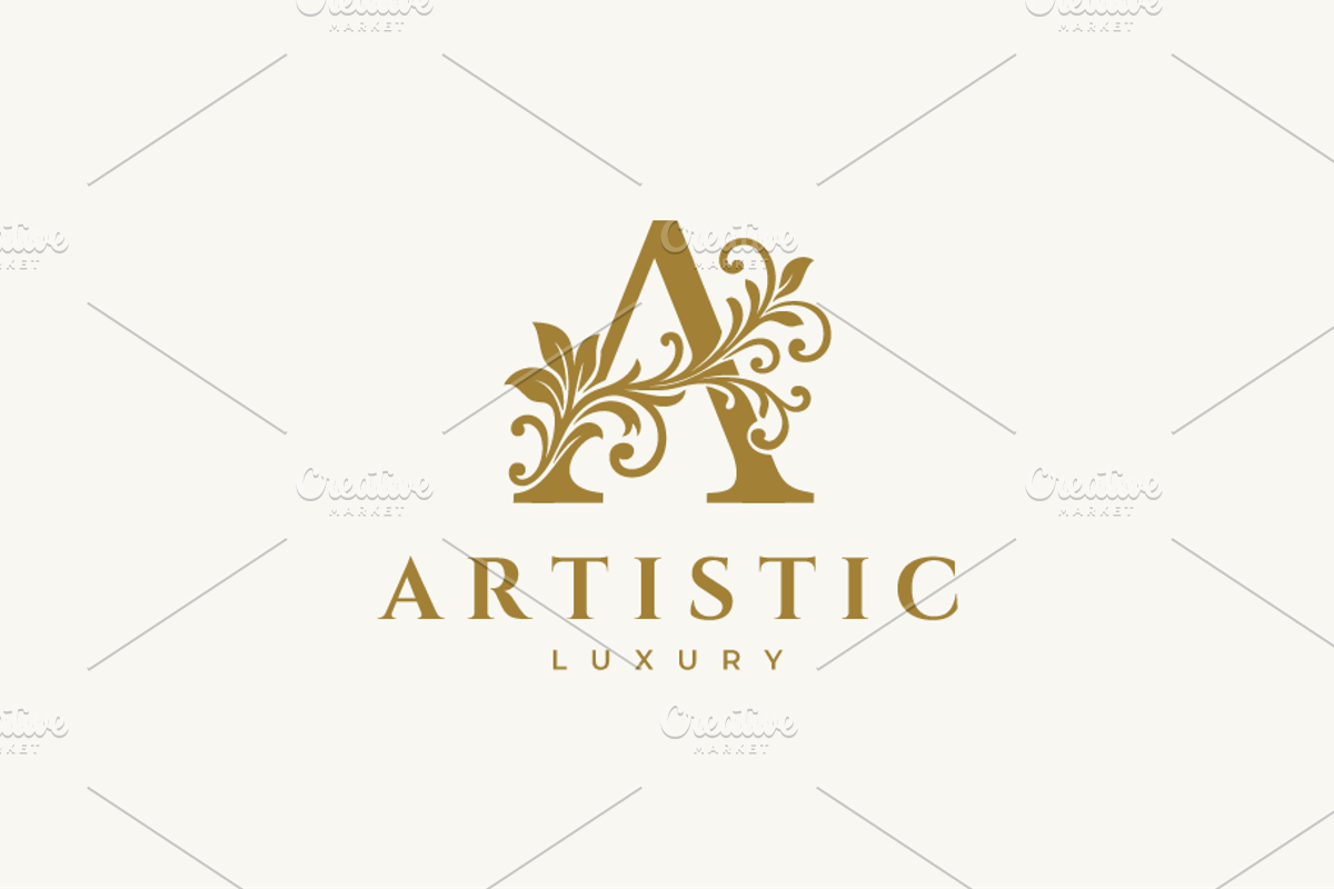 Artistic Letter A Logo Design, a Branding & Logo Template by yopie (Photo 1 of 3)