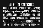 CS Claude – Condensed Font, a Sans Serif Font by Craft Supply Co. (Thumbnail 8 of 8)