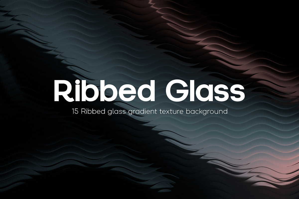 Ribbed Glass Gradient Background, a Background Graphic by Ghurafa Studio (Photo 1 of 10)