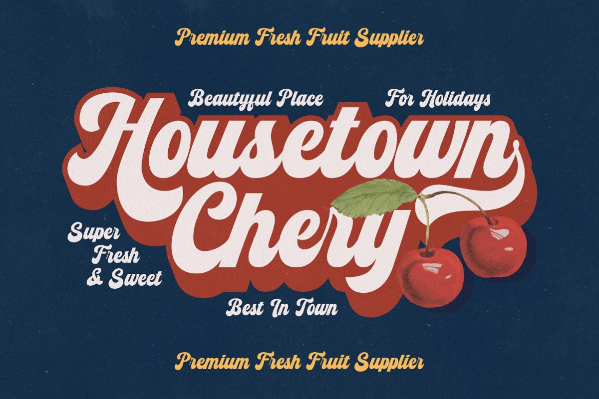Mordis Lettering Font Retro, a Handwritten Font by HansCo Studio (Photo 4 of 8)