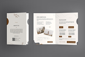 Wedding Organizer Bifold Brochure