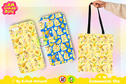 Cute Honey Lemon Soda Seamless, a Background Graphic by K.JackArtwork (Thumbnail 4 of 8)