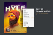 Dj concert Flyer, a Flyer Template by bunebx (Thumbnail 2 of 6)