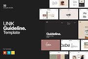 UNIK/Guideline Presentation Template, a Presentation Template by SlideStock (Thumbnail 1 of 12)