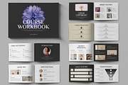 Course Workbook Layout Template, a Brochure Template by ContestDesign (Thumbnail 1 of 5)
