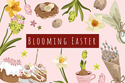 Blooming Spring Easter Collection, a Seasonal Illustration by Nataly_is_Drawing (Thumbnail 1 of 9)