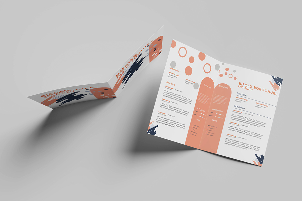 Bifold Brochure Mockup, a Mockup by seulangagraphic (Photo 5 of 5)