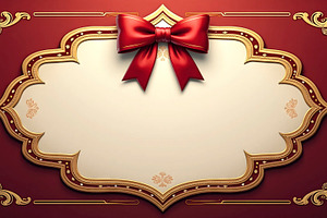 Royal Vintage Greeting Card Template, a Photo by LOGOCREATIVE