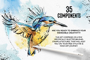 Inkredible - Messy Ink & Wash Set, a Brush Add-On by SketchWerx (Thumbnail 2 of 17)