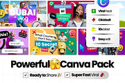 Thumbnail (Youtube) Canva Templates, a Social Media Template by Virall (Thumbnail 3 of 10)