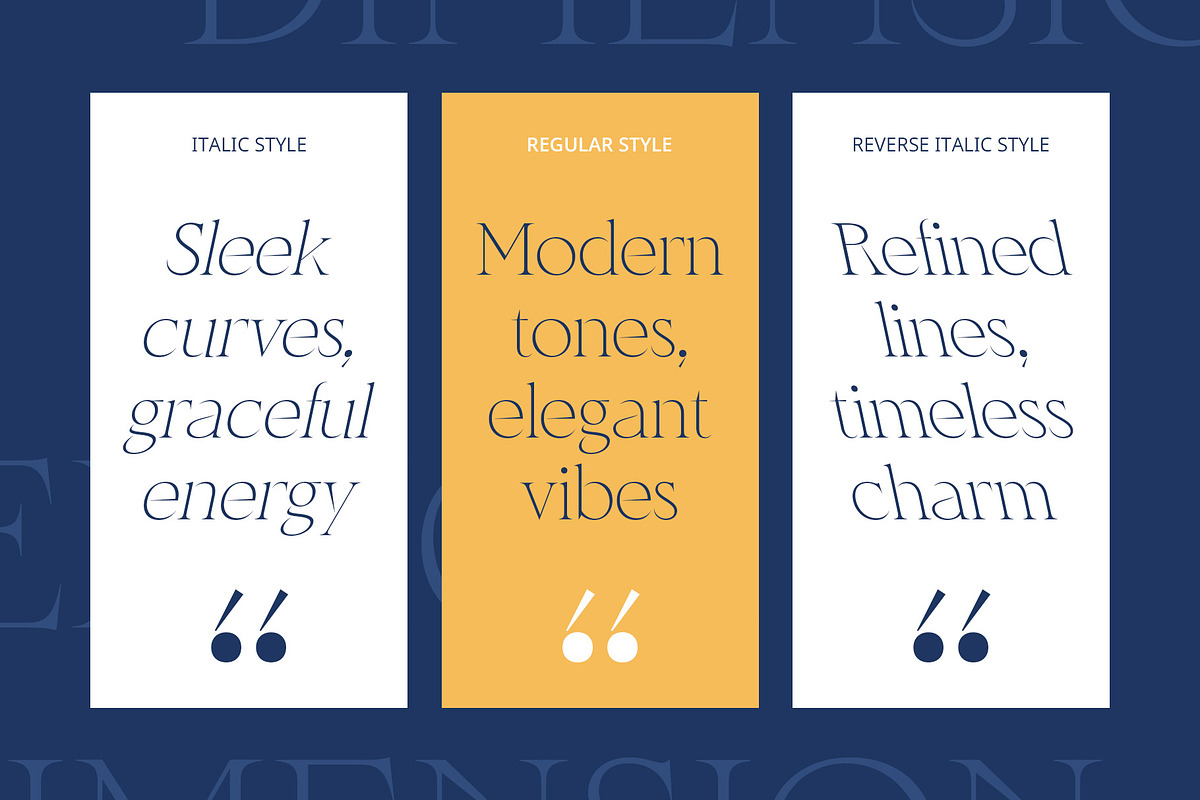 CS Dimension – Elegant Font, a Serif Font by Craft Supply Co. (Photo 4 of 8)