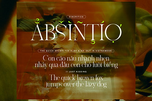 ABSINTIO - Stylish Classic Typeface