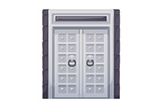 Old medieval castle doors set, an Object Illustration by Good Studio (Thumbnail 12 of 13)